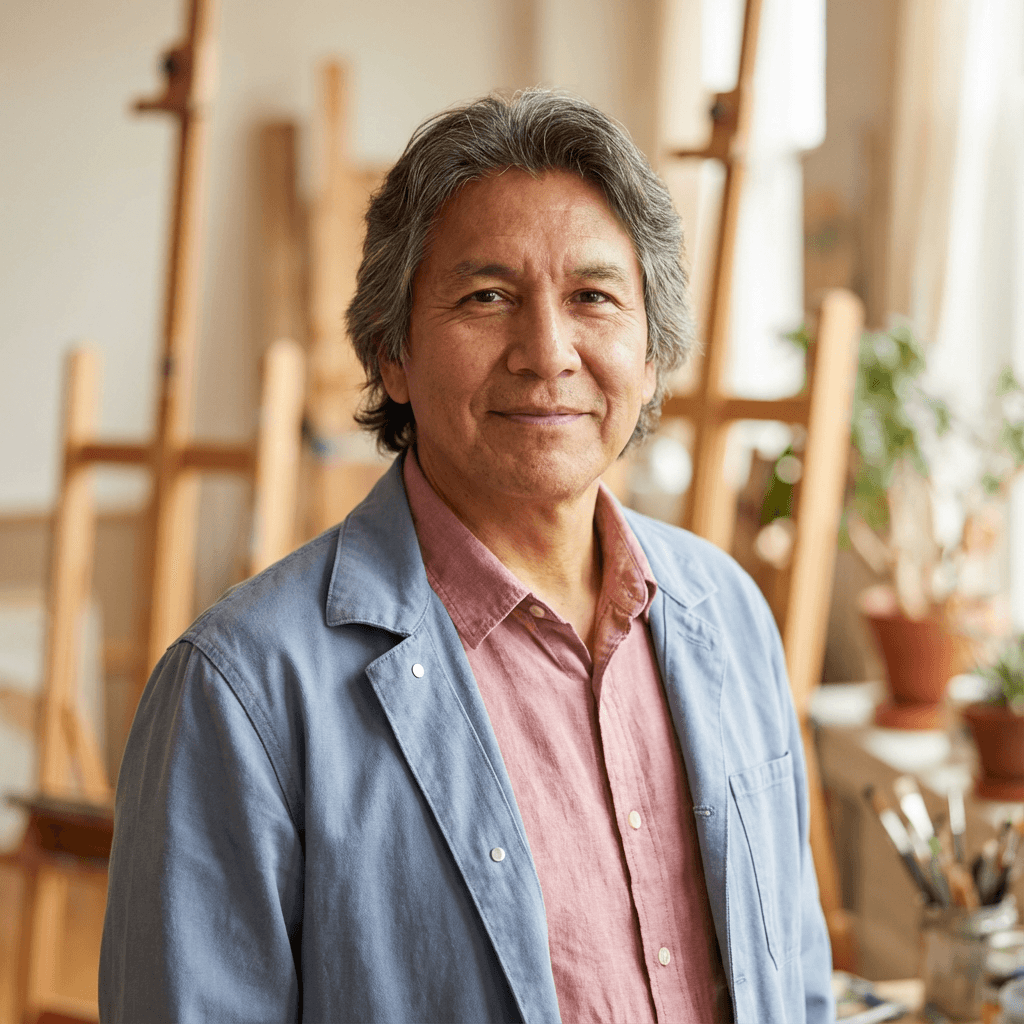 David Chen recording for the Grief Unspoken Breaking the Silence podcast